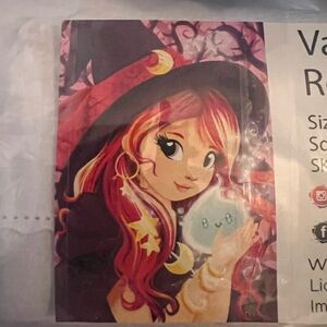 Witchy Diamond Art Print with Red Hair from Oralia